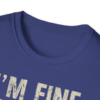 Blessed Face T-Shirt — "I'm Fine. This Is My Blessed Face." Graphic Tee