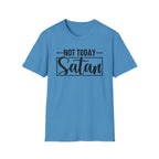 Not Today Satan T-Shirt — Funny Christian Faith Graphic Tee