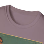 Desert Motel Graphic T‑Shirt — Vintage Roadside Jesus Art Tee