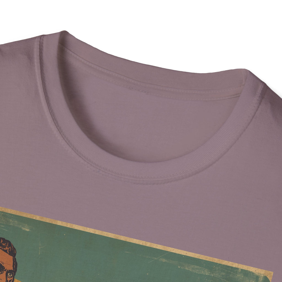 Desert Motel Graphic T‑Shirt — Vintage Roadside Jesus Art Tee