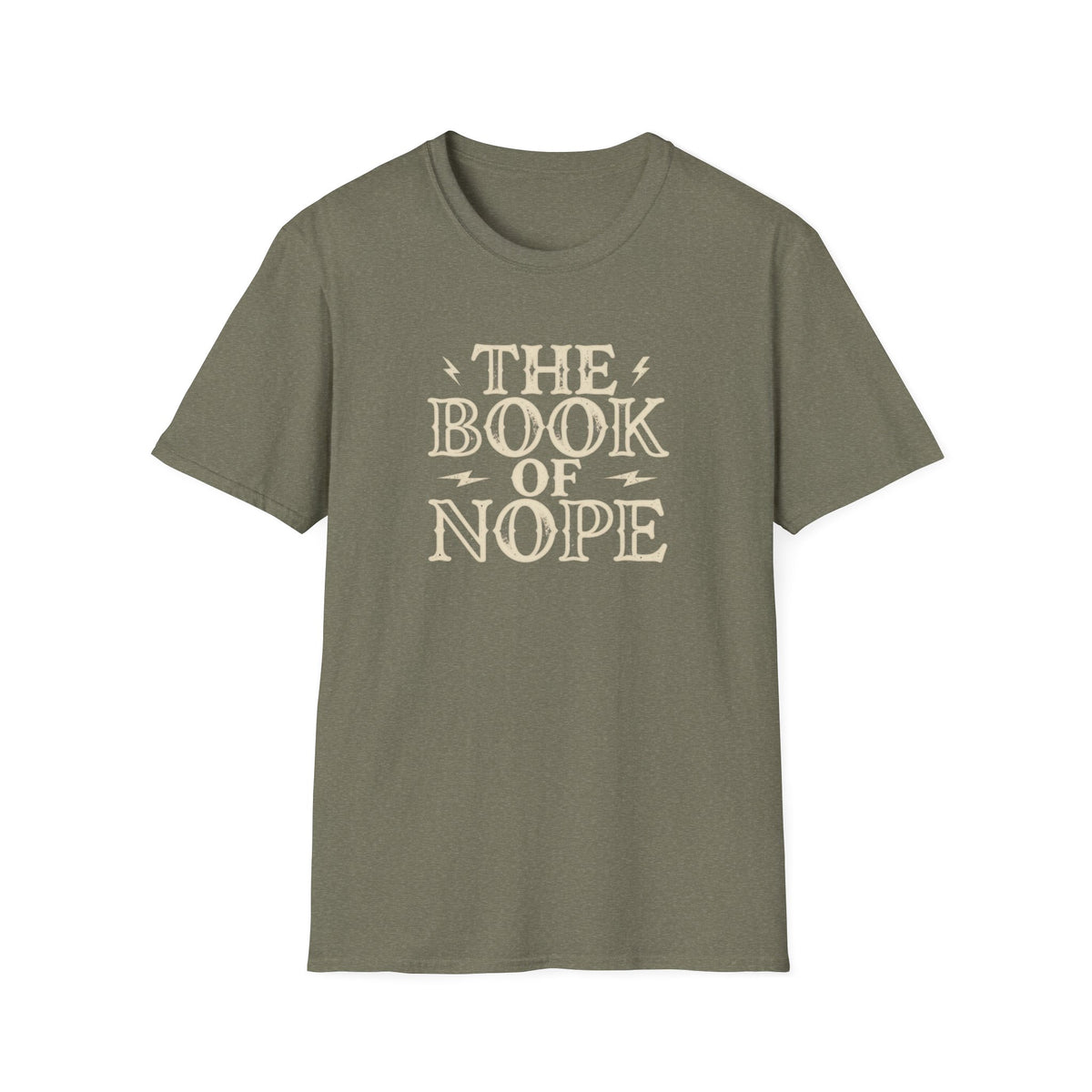 T‑Shirt — "The Book of Nope" Graphic Tee