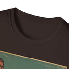 Desert Motel Graphic T‑Shirt — Vintage Roadside Jesus Art Tee