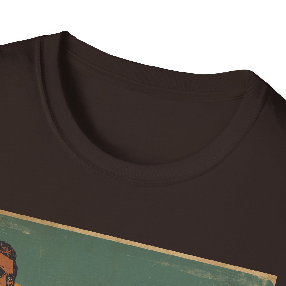 Desert Motel Graphic T‑Shirt — Vintage Roadside Jesus Art Tee