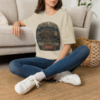 Global Flood Travel Badge T-Shirt – Vintage Ark Graphic Tee ("Unsubscribe from Humanity")