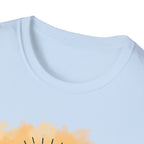 Be The Light Graphic T-Shirt — Floral Lightbulb Inspirational Tee