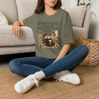"Spiritually Mature, Emotionally Feral" Hedgehog Graphic Tee