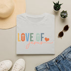 Love of Jesus T-Shirt — Pastel Christian Faith Tee