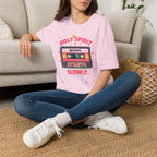 Holy Spirit Activate Slowly T-Shirt — Retro Cassette Christian Tee