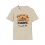 Fueled by Grace & Caffeine Van T-Shirt — Retro Coffee Roadtrip Tee