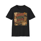 Saved Salty Slightly Overstimulated T-Shirt — Vintage Coastal Christian Graphic Tee