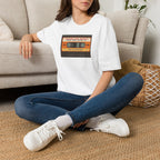 Retro Cassette T-Shirt — "Mixtapes for People Who Are Over It" Vintage Music Tee