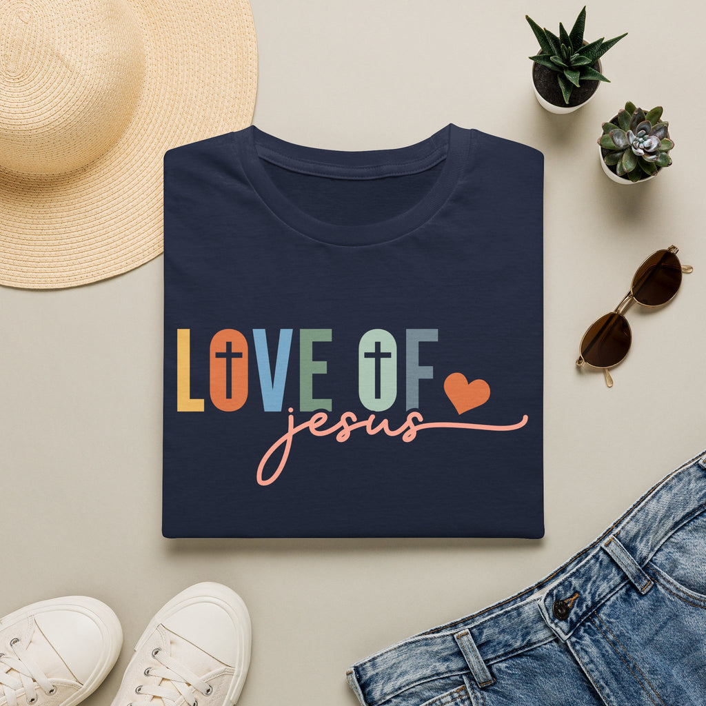 Love of Jesus T-Shirt — Pastel Christian Faith Tee