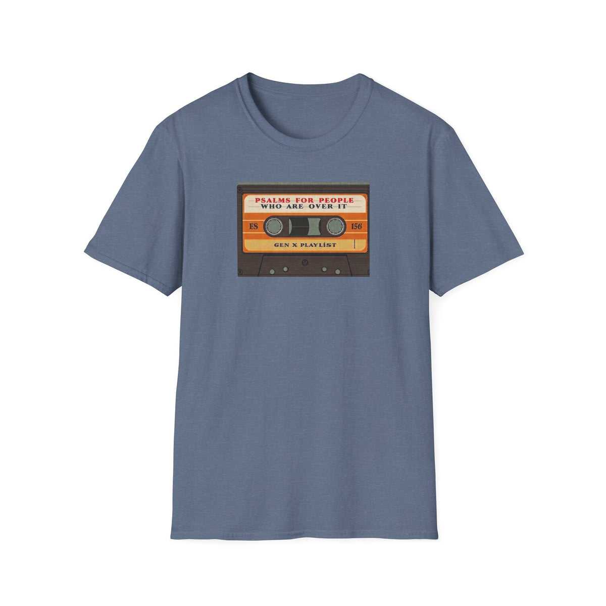 Retro Cassette T-Shirt — "Mixtapes for People Who Are Over It" Vintage Music Tee