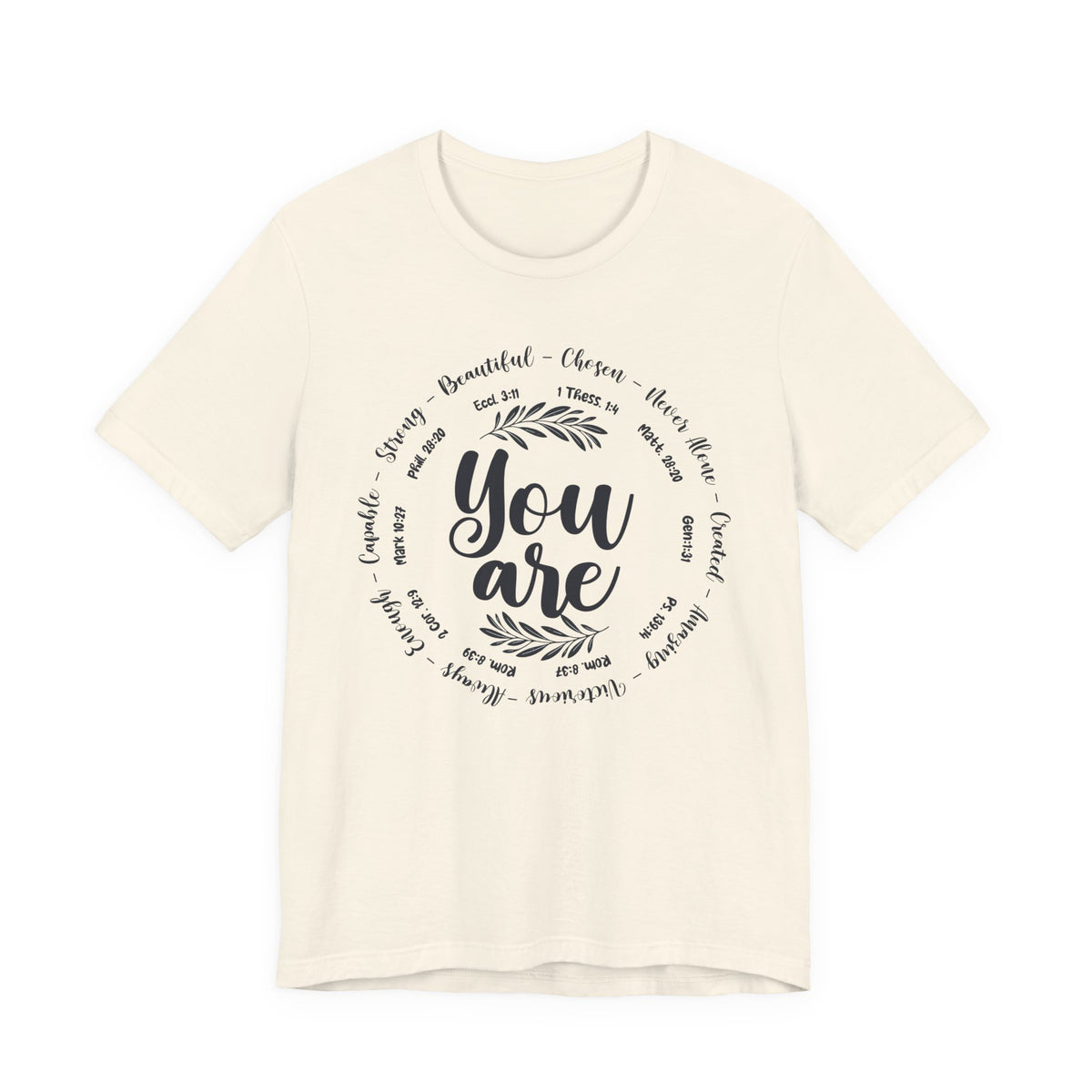 You Are Inspirational Tee — Positive Affirmation Graphic T‑Shirt