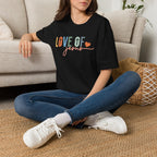 Love of Jesus T-Shirt — Pastel Christian Faith Tee
