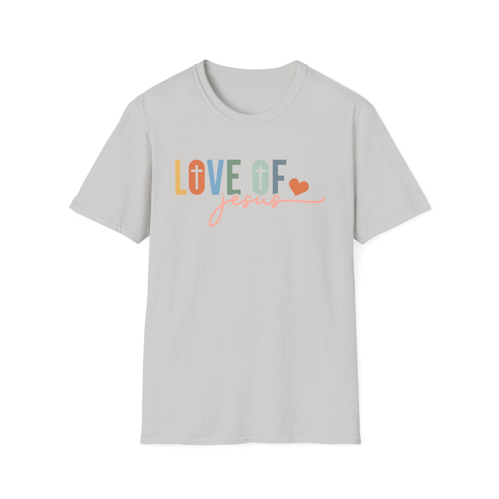 Love of Jesus T-Shirt — Pastel Christian Faith Tee