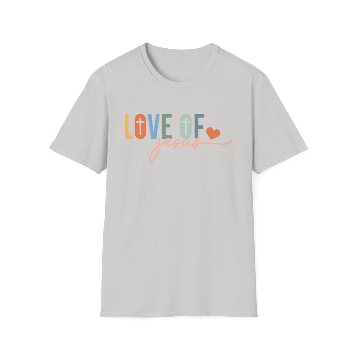 Love of Jesus T-Shirt — Pastel Christian Faith Tee