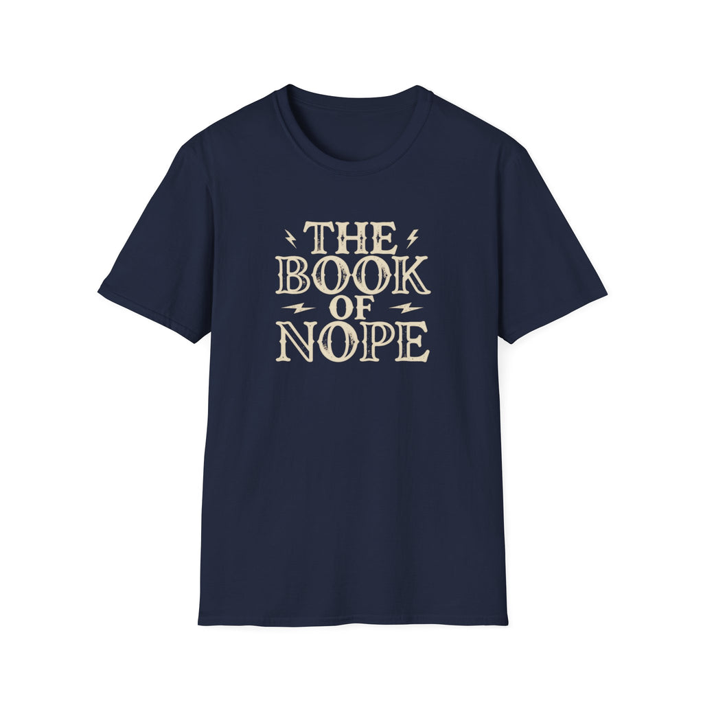 T‑Shirt — "The Book of Nope" Graphic Tee