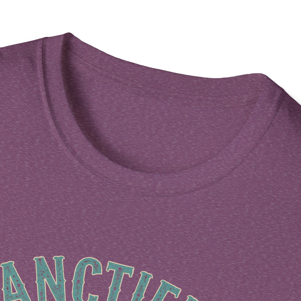 Sanctified & Slightly Spicy T-Shirt — Christian Faith with Fun Attitude