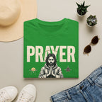 Prayer Warrior T-Shirt — Meditative Jesus Graphic Tee