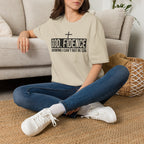 Faith Confidence T-Shirt — "God. Fidence" Christian Inspirational Tee