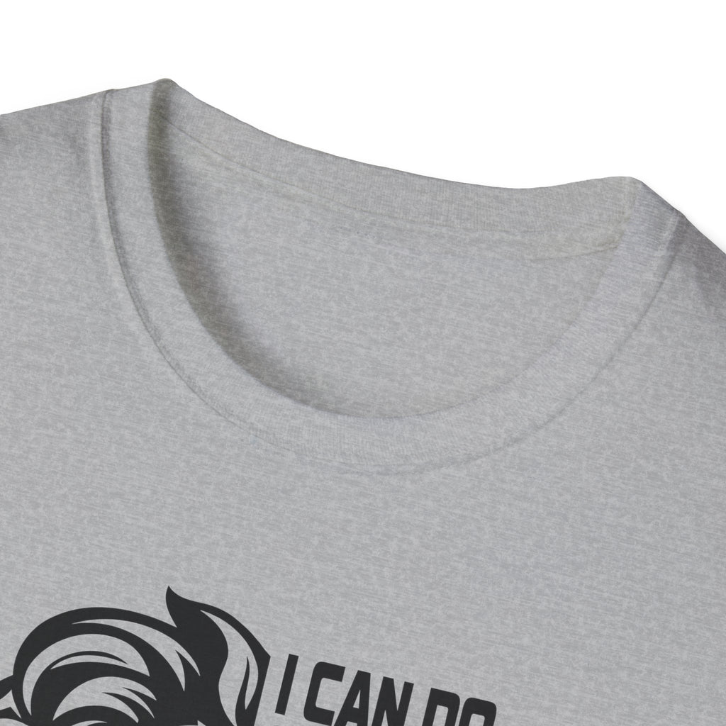 Philippians 4:13 Lion T-Shirt – "I Can Do All Things Through Christ" Christian Tee