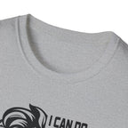 Philippians 4:13 Lion T-Shirt – "I Can Do All Things Through Christ" Christian Tee