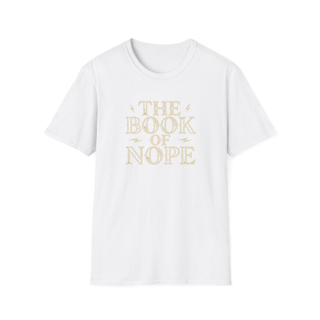 T‑Shirt — "The Book of Nope" Graphic Tee
