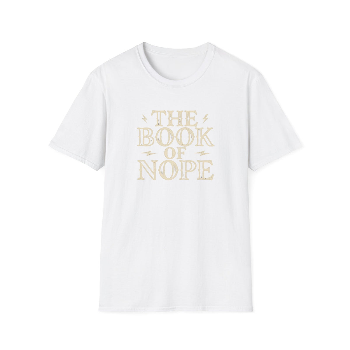 T‑Shirt — "The Book of Nope" Graphic Tee