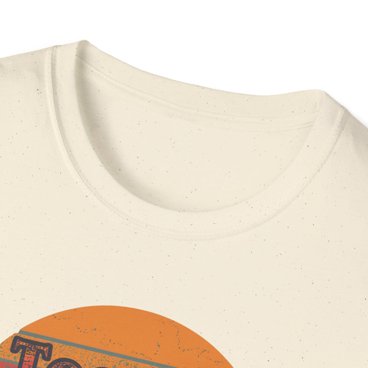 Too Blessed To Argue T-Shirt — Retro Sunset Faith Graphic Tee