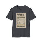 Jesus Paid It All Receipt Tee — 'I Still Have Bills' Christian Humor T-Shirt