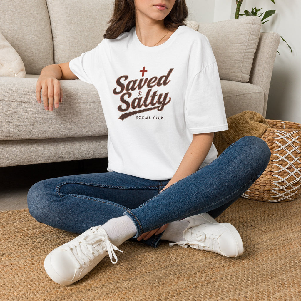 Saved & Salty T-Shirt — Christian Social Club Graphic Tee