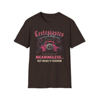 Ecclesiastes Retro Phone T-Shirt — "Meaningless... But Make It Fashion" Graphic Tee