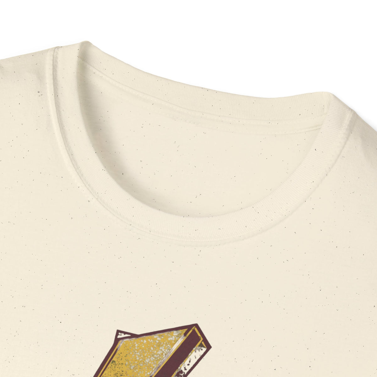 Vintage Lightning Bolt T-Shirt — Retro Distressed Yellow Bolt Tee