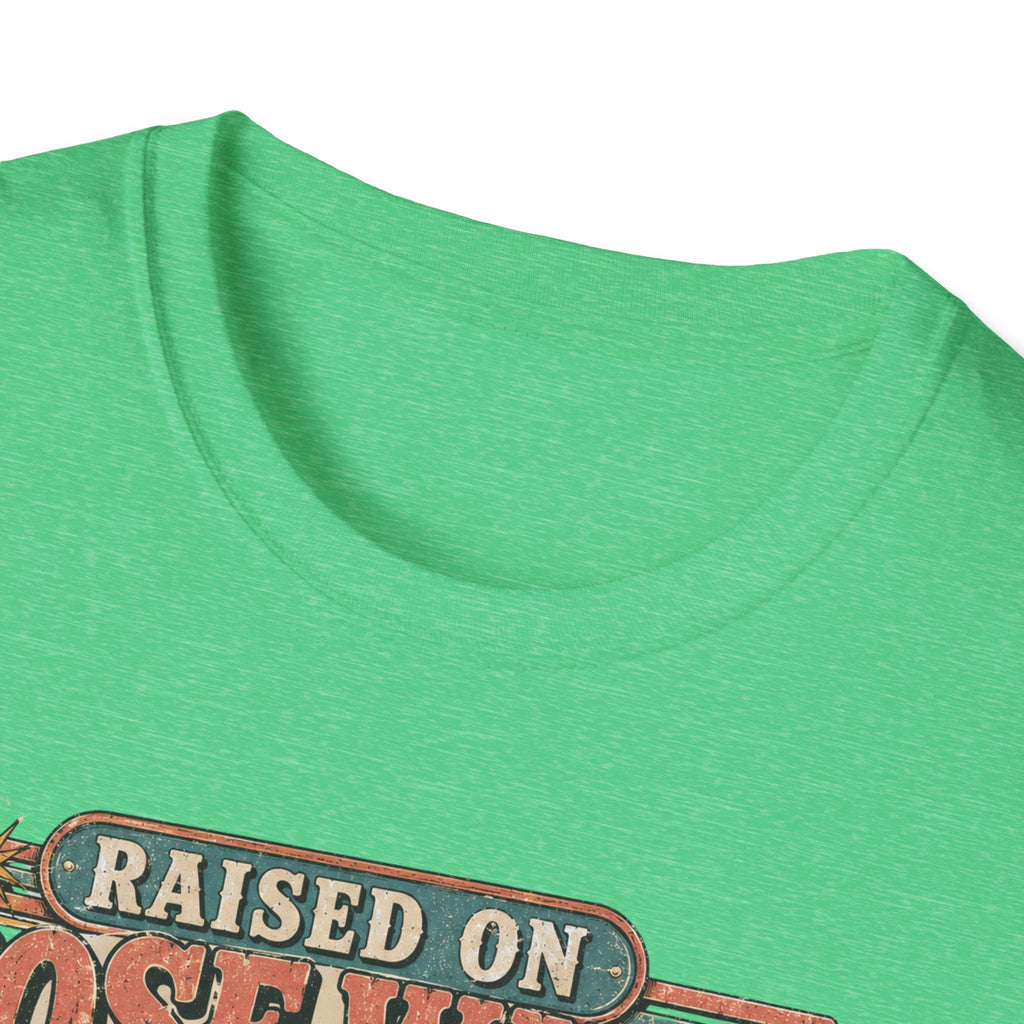 Raised on Hose Water Retro Graphic T-Shirt — Vintage Barber/Salon Vibes