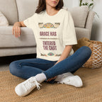 Grace Has Entered the Chat T-Shirt — Retro Boho Graphic Tee for Women