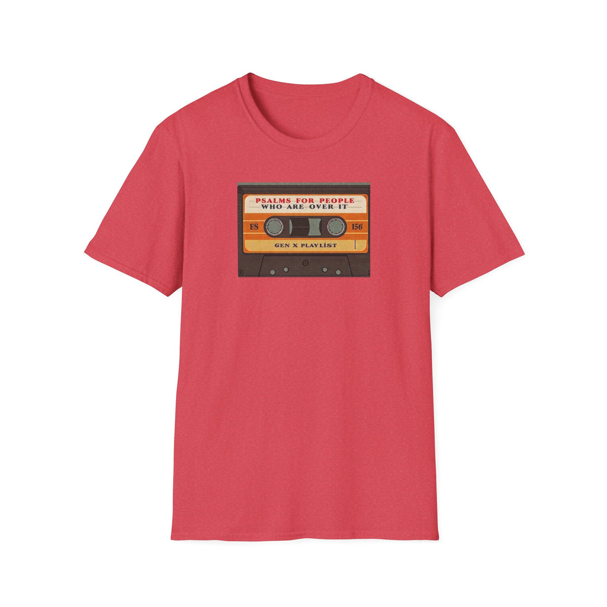Retro Cassette T-Shirt — "Mixtapes for People Who Are Over It" Vintage Music Tee
