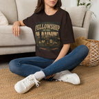Fellowship of the Flannel T-Shirt — Vintage Outdoor Camping Tee
