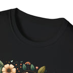 Inspirational T-Shirt — "God Is Still Writing Your Story" Floral Faith Tee