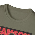 Samson Strength T-Shirt – "Strength Issues Detected" Retro Gym Tee