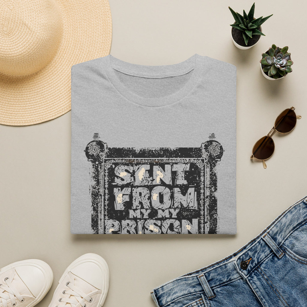 Sent From My Prison Era T-Shirt — Vintage Grunge Band Tee