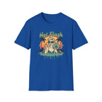 Hot Flash Summer Tour Retro Beach T-Shirt — Funny Menopause Graphic Tee