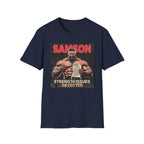 Samson Strength T-Shirt – "Strength Issues Detected" Retro Gym Tee