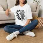 Philippians 4:13 Lion T-Shirt – "I Can Do All Things Through Christ" Christian Tee