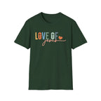 Love of Jesus T-Shirt — Pastel Christian Faith Tee