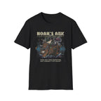 Noah's Ark Graphic T‑Shirt — Vintage Ark Illustration with Animals
