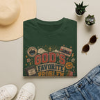 God's Favorite Problem Child T-Shirt — Vintage Faith Graphic Tee