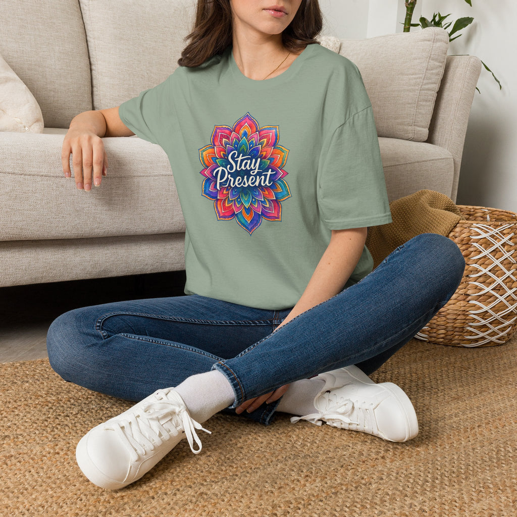 Stay Present Mandala T-Shirt