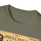T-Shirt — "Apostle Paul's Anger Management Seminar" Vintage Christian Humor Tee