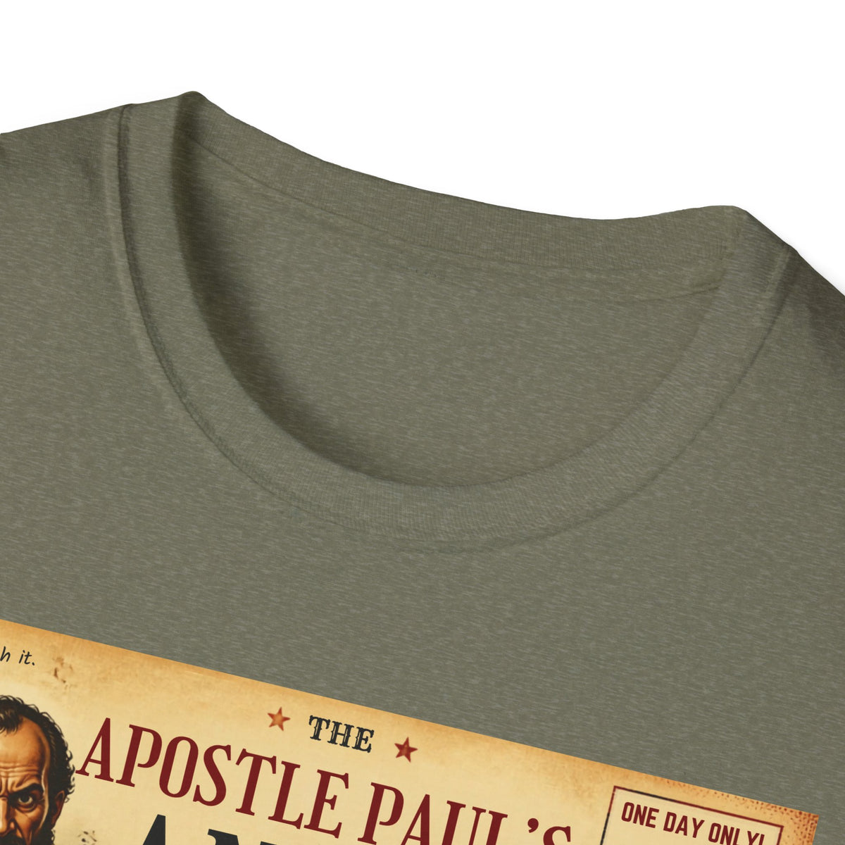 T-Shirt — "Apostle Paul's Anger Management Seminar" Vintage Christian Humor Tee